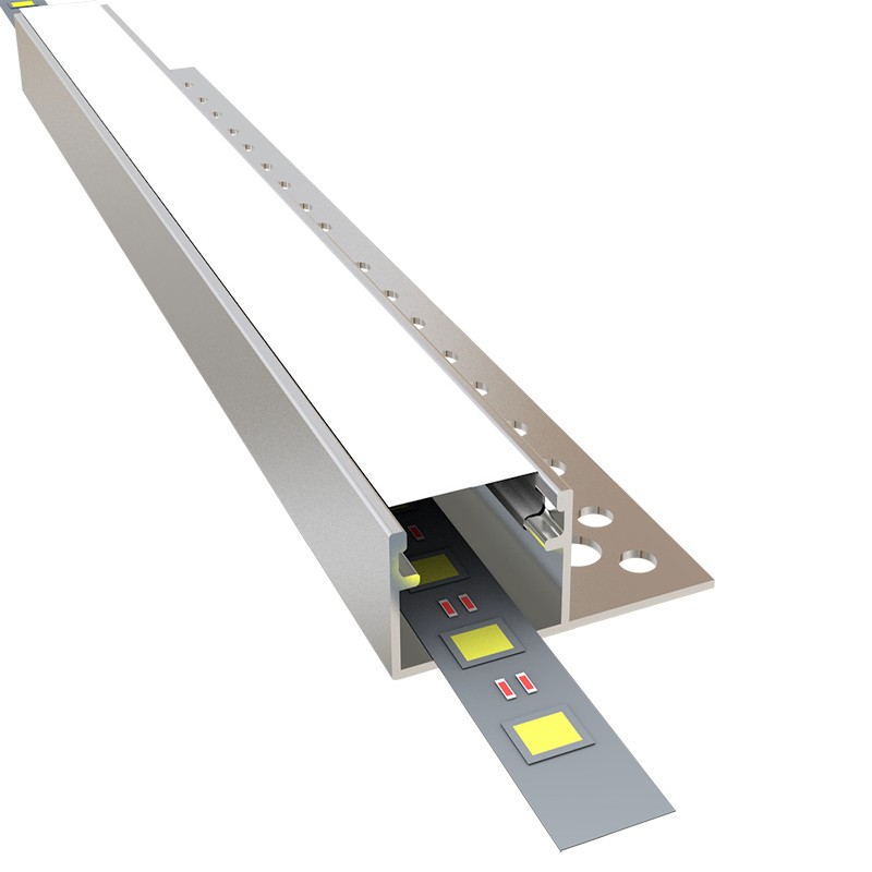 Fayans Arası LED Profili 10x15 mm — FAL-1015 süpürgelik led profili ve fayans arası led profili