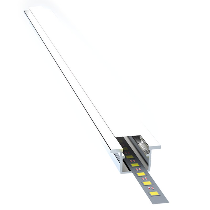 12x24 Kanatlı LED Profili 12x24 mm — KL-1224 kanatlı led profili