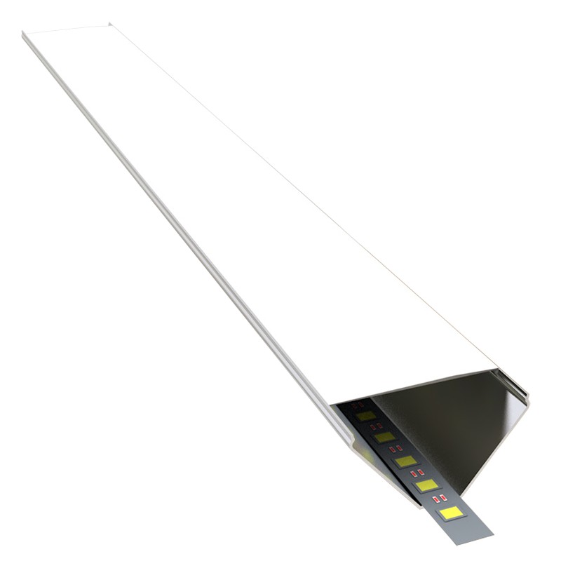 Tavan Köşe LED Profili 80x60 mm — TK-8060 alçıpan led profili